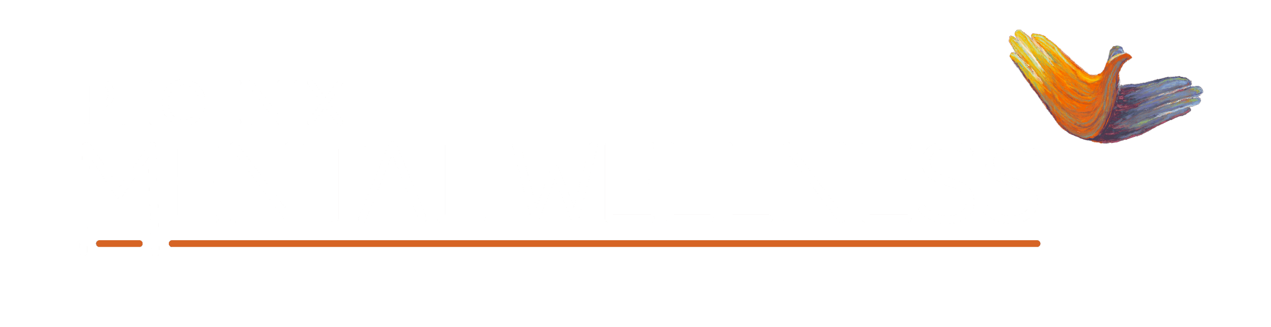 Phoenix Mental Wellness bird painted favicon